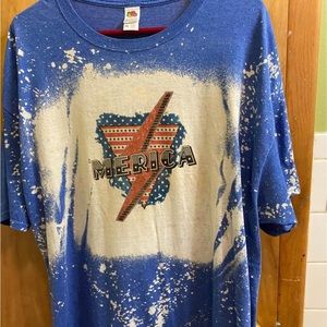 Bleached graphic T-shirt